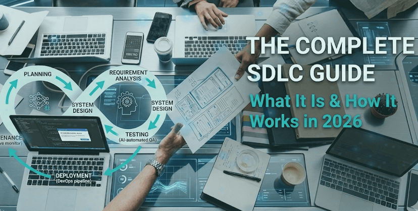 The Complete SDLC Guide: What Is Software
Development Lifecycle & How It Works in 2026 image